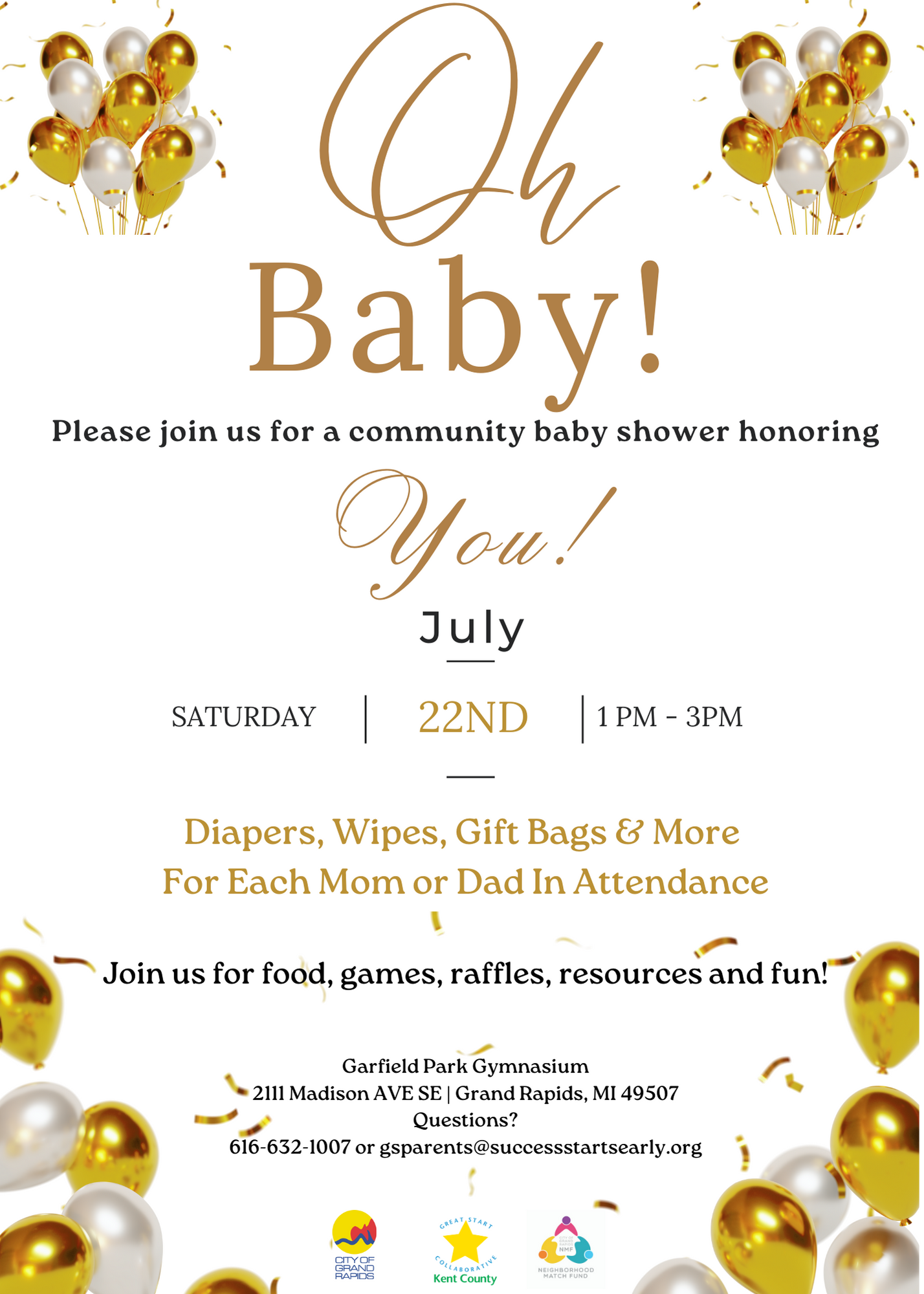 Oh Baby! Community Baby Shower: July 2023!