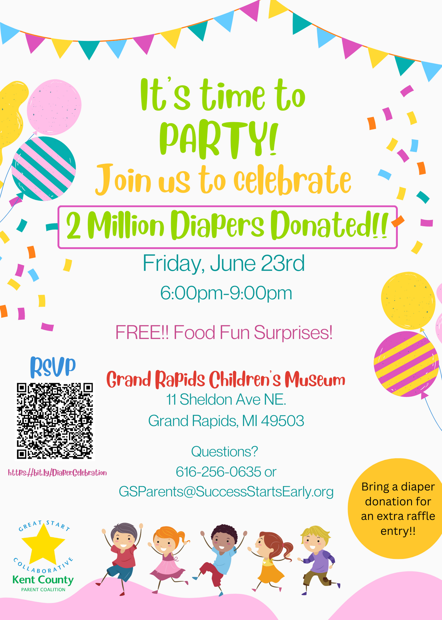 2 Million Diapers Donated! Celebrate With Us!